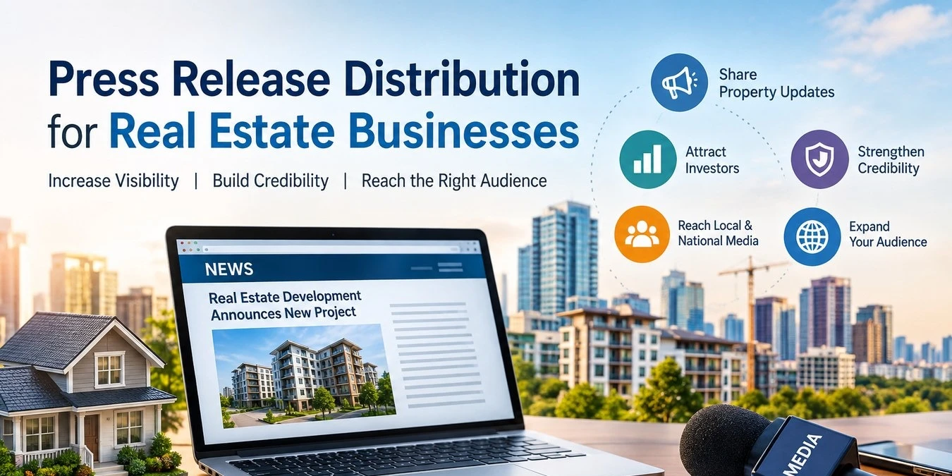 Press Release Distribution for Real Estate Businesses